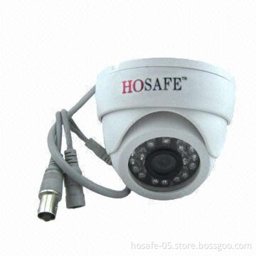 Infrared Dome Camera with 24 LEDs, High Resolution